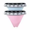 CHIARA FERRAGNI Damen String 2er Pack - Brief, Cotton Stretch, Logobund, Uni Rosa/ Hellblau 2 CHIARA FERRAGNI Damen String 2er Pack - Brief, Cotton Stretch, Logobund, Uni Rosa/ Hellblau -SCHIESSER Shop unnamed file 1015