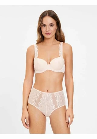 LASCANA Damen Highwaist-Slip Lana Blush 6 LASCANA Damen Highwaist-Slip Lana Blush – Bild 4