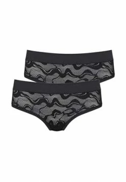 Sloggi Midislip 2er Pack Go Allround Lace Black