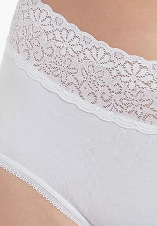 SPEIDEL Taillenslip 5er-Pack Natalie Weiß 7 SPEIDEL Taillenslip 5er-Pack Natalie Weiß – Bild 5