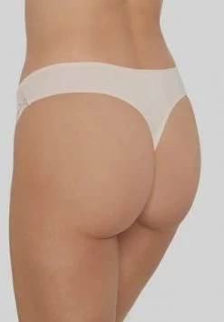 MANGUUN String, 2er-Pack, Spitzenbund, Für Damen PEACH BLUSH/ EGRET -SCHIESSER Shop unnamed file 1244