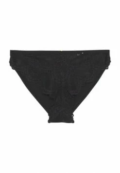 MANGUUN Slip, Vollspitze, Wellsaum, Für Damen 1 BLACK