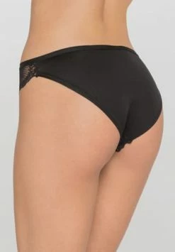 MANGUUN Slip, Vollspitze, Wellsaum, Für Damen 1 BLACK -SCHIESSER Shop unnamed file 1249