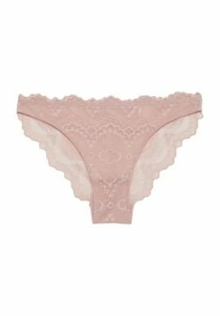 MANGUUN Slip, Vollspitze, Wellsäume, Für Damen 4 PALE MAUVE