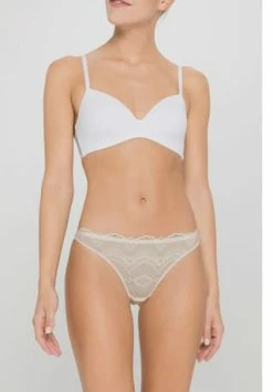 MANGUUN Slip, Vollspitze, Uni, Für Damen EGRET -SCHIESSER Shop unnamed file 1288