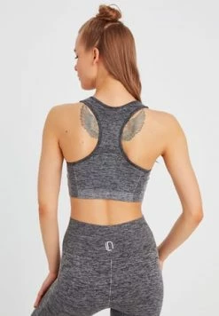 LEIFNELSON Damen Seamless Sport BH Fitness Crop Top Schwarz -SCHIESSER Shop unnamed file 134