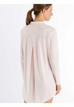HANRO Nachthemd Langarm Cotton Deluxe Crystal Pink -SCHIESSER Shop unnamed file 1384