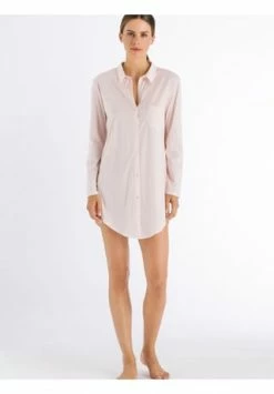 HANRO Nachthemd Langarm Cotton Deluxe Crystal Pink -SCHIESSER Shop unnamed file 1385