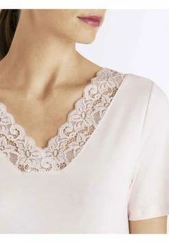 HANRO Damen Nachtkleid Mit Spitze, Länge 130cm Crystal Pink -SCHIESSER Shop unnamed file 1406