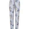 HANRO Schlafanzug Hose Lang Sleep & Lounge Marble Flowers