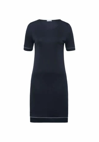 Nachthemd Kurzarm Natural Comfort HANRO Nachthemd Kurzarm Natural Comfort Deep Navy -SCHIESSER Shop unnamed file 1412