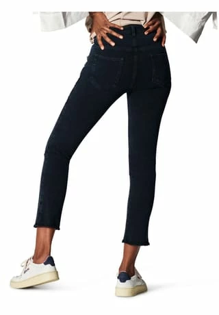 Damen Cropped High Rise Pants Power Pants ITEM M6 Damen Cropped High Rise Pants Power Pants Dark Blue -SCHIESSER Shop unnamed file 1447