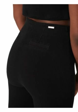 Damen Clean High Rise Pants Power Pants ITEM M6 Damen Clean High Rise Pants Power Pants Black -SCHIESSER Shop unnamed file 1453