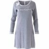 Louis & Louisa Damen Nachthemd, Langarm Grau 2 Louis & Louisa Damen Nachthemd, Langarm Grau -SCHIESSER Shop unnamed file 1456