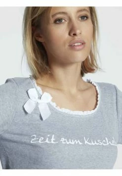 Louis & Louisa Damen Pyjama, Lang Grau 13 Louis & Louisa Damen Pyjama, Lang Grau -SCHIESSER Shop unnamed file 1467