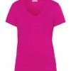 HANRO Schlafshirt, V-Ausschnitt, Für Damen 1370 VERY BERRY