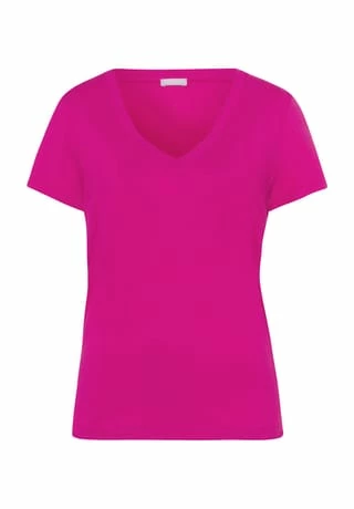 HANRO Schlafshirt, V-Ausschnitt, Für Damen 1370 VERY BERRY 3 HANRO Schlafshirt, V-Ausschnitt, Für Damen 1370 VERY BERRY