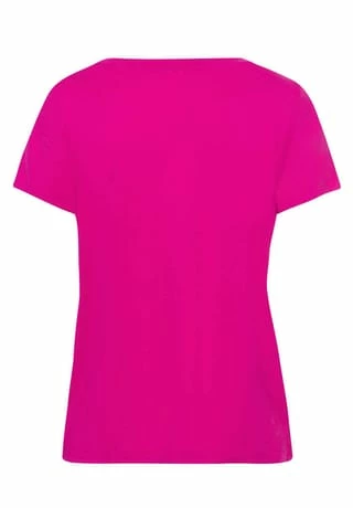 HANRO Schlafshirt, V-Ausschnitt, Für Damen 1370 VERY BERRY 6 HANRO Schlafshirt, V-Ausschnitt, Für Damen 1370 VERY BERRY – Bild 4