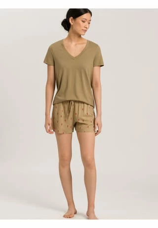 Schlafshirt Sleep & Lounge HANRO Schlafshirt Sleep & Lounge Fern Green -SCHIESSER Shop unnamed file 1487