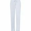 HANRO Schlafanzug Hose Lang Sleep & Lounge Cloud Blue