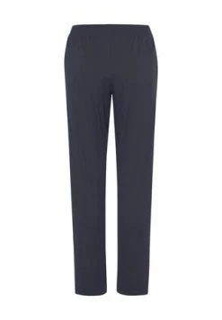 HANRO Schlafhose, Gummibund, Uni, Für Damen 1650 BLUEBERRY -SCHIESSER Shop unnamed file 1507