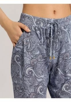 HANRO Sleep & Lounge Schlafhose, Gummibund, Für Damen 2954 CALM PAISLEY -SCHIESSER Shop unnamed file 1514