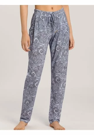 HANRO Schlafanzug Hose Lang Sleep & Lounge Calm Paisley 5 HANRO Schlafanzug Hose Lang Sleep & Lounge Calm Paisley – Bild 3