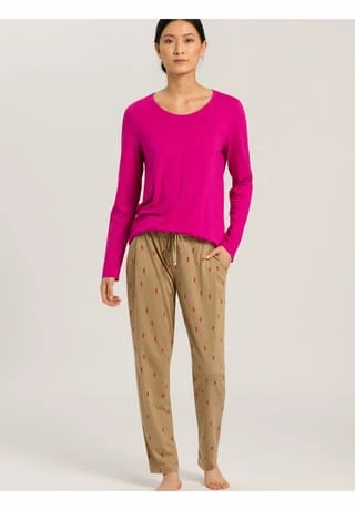 HANRO Schlafanzug Hose Lang Sleep & Lounge Vibrant Fireflies 7 HANRO Schlafanzug Hose Lang Sleep & Lounge Vibrant Fireflies – Bild 5