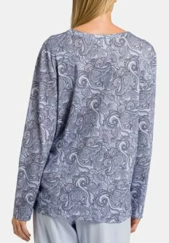 HANRO Schlafanzug Shirt Langarm Sleep & Lounge Calm Paisley 8 HANRO Schlafanzug Shirt Langarm Sleep & Lounge Calm Paisley -SCHIESSER Shop unnamed file 1543