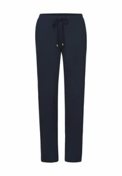 HANRO Schlafhose, Gummibund, Uni, Für Damen 1610 DEEP NAVY
