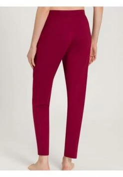HANRO Schlafhose, Gummibund, Uni, Für Damen 2459 BURGUNDY -SCHIESSER Shop unnamed file 1567