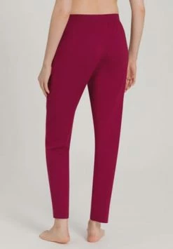 HANRO Schlafhose, Gummibund, Uni, Für Damen 2459 BURGUNDY -SCHIESSER Shop unnamed file 1570