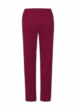 HANRO Schlafhose, Gummibund, Uni, Für Damen 2459 BURGUNDY -SCHIESSER Shop unnamed file 1571