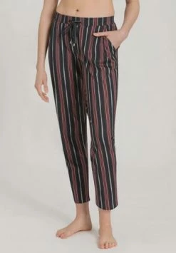 HANRO Sleep & Lounge Schlafhose, Gummibund, Für Damen 2984 MARSALA STRI 5 HANRO Sleep & Lounge Schlafhose, Gummibund, Für Damen 2984 MARSALA STRI -SCHIESSER Shop unnamed file 1597