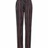 HANRO Schlafanzug Hose Lang Sleep & Lounge Marsala Stripe -SCHIESSER Shop unnamed file 1602