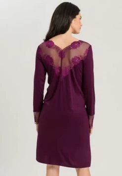 HANRO Nachthemd, Spitzen-Details, Für Damen 1488 SUMAC -SCHIESSER Shop unnamed file 1610