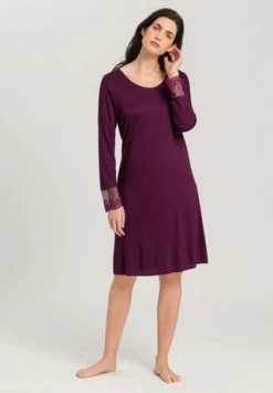 HANRO Nachthemd, Spitzen-Details, Für Damen 1488 SUMAC -SCHIESSER Shop unnamed file 1615