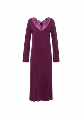 HANRO Nachthemd Lovis 130cm Sumac 3 HANRO Nachthemd Lovis 130cm Sumac