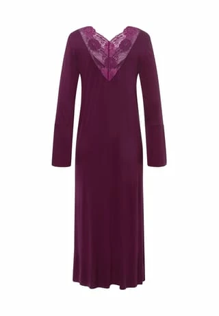 HANRO Nachthemd Lovis 130cm Sumac 4 HANRO Nachthemd Lovis 130cm Sumac – Bild 2