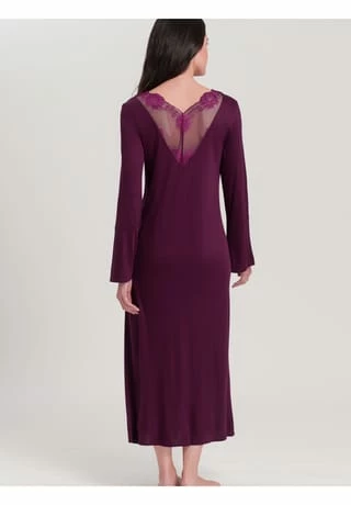 HANRO Nachthemd Lovis 130cm Sumac 6 HANRO Nachthemd Lovis 130cm Sumac – Bild 4