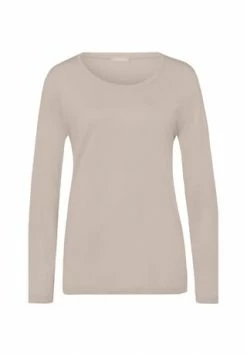 HANRO Pyjamaoberteil Sleep & Lounge Pumice