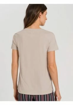 HANRO Schlafshirt, V-Ausschnitt, Für Damen 2801 PUMICE -SCHIESSER Shop unnamed file 1659