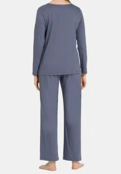 HANRO 077932 Pyjama 1/1 Arm, 2656 PIGEON, M 2656 PIGEON 11 HANRO 077932 Pyjama 1/1 Arm, 2656 PIGEON, M 2656 PIGEON -SCHIESSER Shop unnamed file 1668