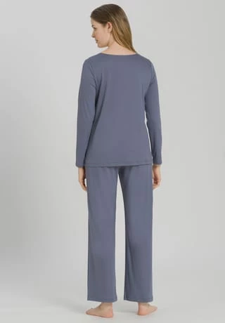 HANRO 077932 Pyjama 1/1 Arm, 2656 PIGEON, M 2656 PIGEON 9 HANRO 077932 Pyjama 1/1 Arm, 2656 PIGEON, M 2656 PIGEON – Bild 7