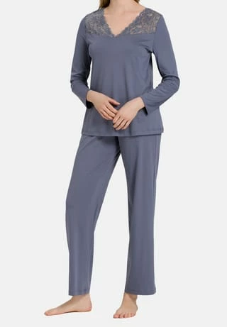 HANRO Pyjama Moments Pigeon 4 HANRO Pyjama Moments Pigeon – Bild 2