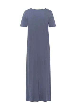 HANRO Damen Nachtkleid Mit Spitze, Länge 130cm Pigeon 6 HANRO Damen Nachtkleid Mit Spitze, Länge 130cm Pigeon – Bild 4
