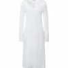 HANRO Nachthemd Zelda 110cm White 1 HANRO Nachthemd Zelda 110cm White -SCHIESSER Shop unnamed file 1685