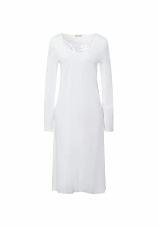 HANRO Nachthemd Zelda 110cm White 3 HANRO Nachthemd Zelda 110cm White