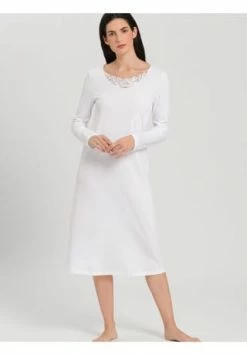 HANRO Nachthemd Zelda 110cm White 9 HANRO Nachthemd Zelda 110cm White -SCHIESSER Shop unnamed file 1687