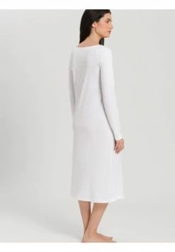 HANRO Nachthemd Zelda 110cm White 10 HANRO Nachthemd Zelda 110cm White -SCHIESSER Shop unnamed file 1688